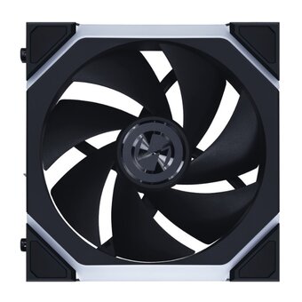  Вентилятор Lian Li Uni Fan SL Flex 120 / 12SL1F1B Black (G9F.12SL1F1B.R0) / 120x124,5x28мм (PWM, ARGB, 2000 об/мин (Max.), 29.1dBa) 