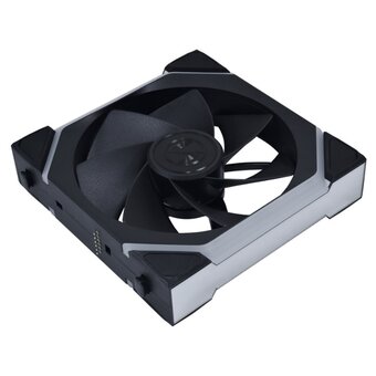  Комплект вентиляторов (3шт.) Lian Li Uni Fan SL Flex 120 Reverse Blade / 12RSL1F3B Black (G9F.12RSL1F3B.R0) / 120x124,5x28мм (PWM, ARGB, 2000 об/мин) 
