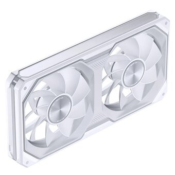  Вентилятор JONSBO XA-240WR (2 in 1) 242х123х28мм Reverse (PWM, ARGB LED, 700-1800об/мин, белый) Retail 