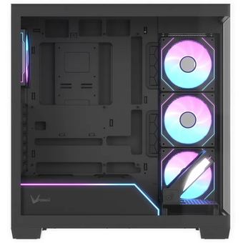  Корпус Formula Crystal Z8G Floe (crystal z8g floe black), ATX, Midi-Tower, без БП, черный 