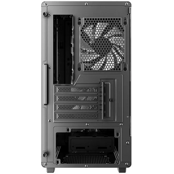  Корпус DeepCool CC350 4F (r-cc350bkana4-g), mATX, без БП, черный 