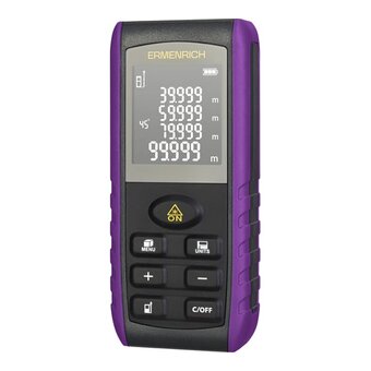  Рулетка лазерная Ermenrich Reel Pro GE60 85319 фиолетовая 