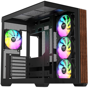  Корпус Thermaltake View 380 WS (ca-1z2-00m1wn-ws), ATX, Midi-Tower, без БП, черный 