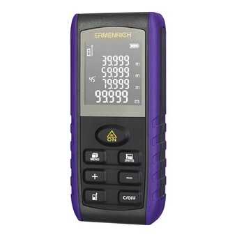  Рулетка лазерная Ermenrich Reel Pro GE40 86258 фиолетовый 