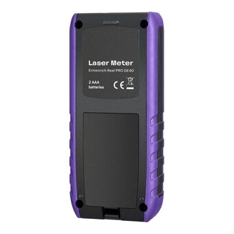 Рулетка лазерная Ermenrich Reel Pro GE40 86258 фиолетовый 
