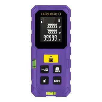  Рулетка лазерная Ermenrich Reel Plus GS40 86257 фиолетовый 