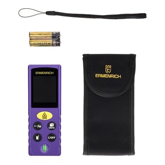  Рулетка лазерная Ermenrich Reel Plus GK60 86422 фиолетовый 