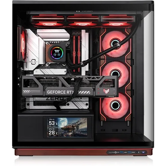  Корпус Thermaltake Stage 500 TG ARGB (ca-12a-00m1wn-00), ATX, Midi-Tower, без БП, черный 