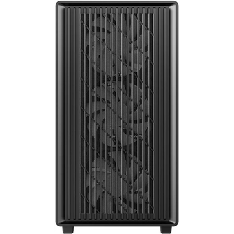  Корпус DeepCool CC350 4F (r-cc350bkana4-g), mATX, без БП, черный 