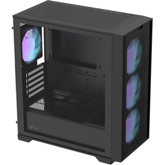  Корпус Formula Air Mesh GX600 Plus (air mesh gx600 plus black), mATX, Midi-Tower, без БП, черный 