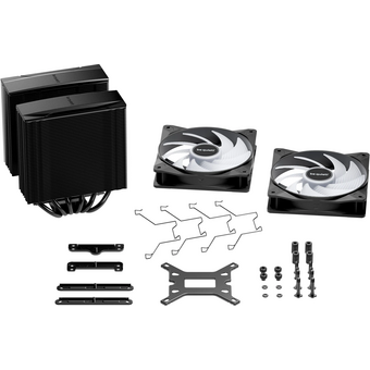  Кулер be quiet! Pure Rock Pro 3 LX Black (BK043) черный 