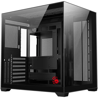  Корпус BLOODY CC-122 (cc-122v2-bk), ATX, Midi-Tower, без БП, черный 
