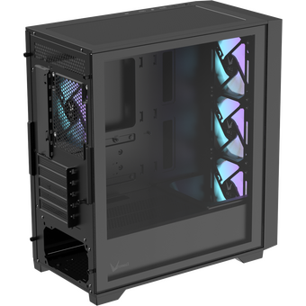 Корпус Formula Air Mesh GX600 Plus (air mesh gx600 plus black), mATX, Midi-Tower, без БП, черный 