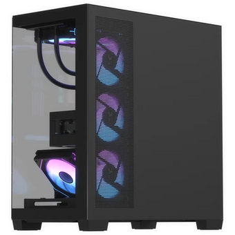 Корпус Formula Crystal Z8G Floe (crystal z8g floe black), ATX, Midi-Tower, без БП, черный 