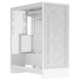  Корпус NZXT H7 Flow (CM-H72FW-01), без БП, Midi-Tower, TG, 3x120mm, 2xUSB-A 3.2 + 1xUSB-C E-ATX, ATX, mITX White 