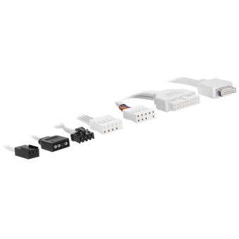  Корпус NZXT H7 Flow RGB (CM-H72FW-R1), без БП, Midi-Tower, TG, 3x120mm 2xUSB-A 3.2 + 1xUSB-C E-ATX, ATX, mITX White 