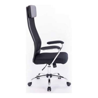  Кресло офисное BRABIX Flight EX-540 (532515) ткань TW, сетка, черное 