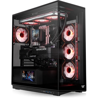  Корпус Thermaltake Stage 450 TG (ca-12b-00m1wn-00), ATX, Midi-Tower, без БП, черный 