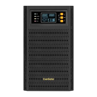  ИБП Exegate On-line ExeGate PowerExpert TL-3000.72V.LCD.AVR.3SH.USB.RS232.SNMP EX296949RUS 3000VA/3000W, On-Line, PF=1, LCD, 3*Schuko, RS232, USB 