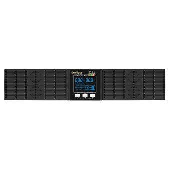  ИБП Exegate PowerExpert ULS-575-10kVA.LCD.AVR.T.USB.RS232.SNMP.2U (EX296960RUS) On-line 10000VA/10000W 