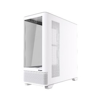  Корпус HSPD F560 (F560-TGWH), без БП, Mid Tower, White, TG, 0.6 SPCC, no fans ATX, mITX 165/410/180mm 2x2.5" 