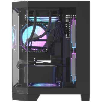  Корпус Formula Crystal Z6M Floe V2 (crystal z6m floe black v2), mATX, Mini-Tower, без БП, черный 