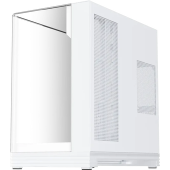  Корпус 1STPLAYER OV8S White (OV8S-WH-1FP7R-3-W-1FP7-2-W-HUB3) / ATX BTF / 9.16" LCD display / 5x120mm ARGB fans hub 