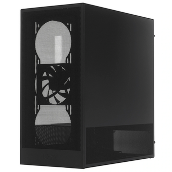  Корпус NZXT H5 Flow (2024) (CC-H52FB-01), без БП, Midi-Tower, TG, 1x120mm, 1xUSB-A 3.2 + E-ATX, ATX, mITX Black 