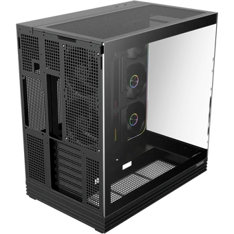  Корпус 1STPLAYER OV8 Black (OV8-BK-2FP7R-3-1FP7-2-HUB3) / ATX BTF / 8x120mm ARGB fans hub 