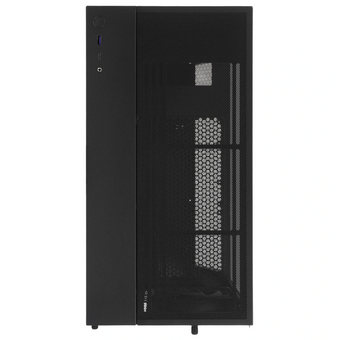  Корпус NZXT H5 Flow (2024) (CC-H52FB-01), без БП, Midi-Tower, TG, 1x120mm, 1xUSB-A 3.2 + E-ATX, ATX, mITX Black 