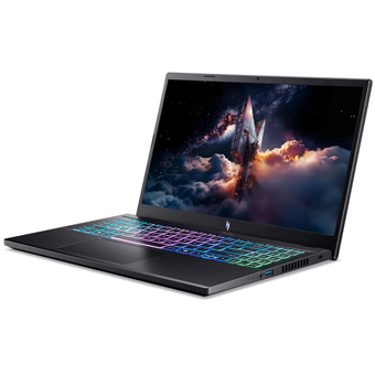  Ноутбук Acer Nitro V 15 AMD (NH.U3QER.003) Ryzen 7 170/16Gb (D5)/SSD512Gb/RTX5050 8Gb/15.6"/NoOS/RJ-45/Black 