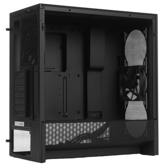  Корпус NZXT H5 Flow (2024) (CC-H52FB-01), без БП, Midi-Tower, TG, 1x120mm, 1xUSB-A 3.2 + E-ATX, ATX, mITX Black 