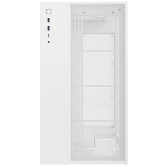  Корпус NZXT H7 Flow RGB (CM-H72FW-R1), без БП, Midi-Tower, TG, 3x120mm 2xUSB-A 3.2 + 1xUSB-C E-ATX, ATX, mITX White 