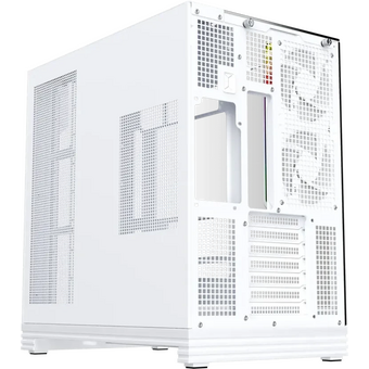  Корпус 1STPLAYER OV8S White (OV8S-WH-1FP7R-3-W-1FP7-2-W-HUB3) / ATX BTF / 9.16" LCD display / 5x120mm ARGB fans hub 