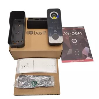  Вызывная панель BAS-IP AV-06M Silver 