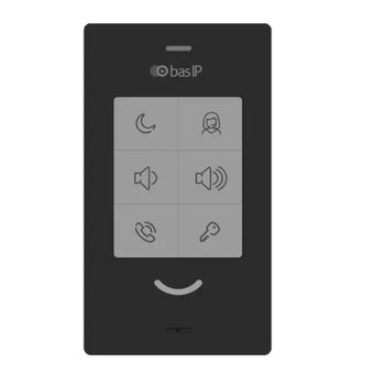  Аудиодомофон BAS-IP SP-03F Black 