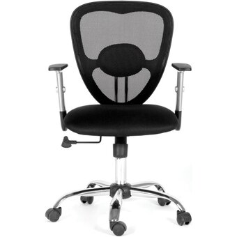 Кресло Chairman 451 TW-11 6020158 черное ткань/сетчатый акрил, до 100кг 