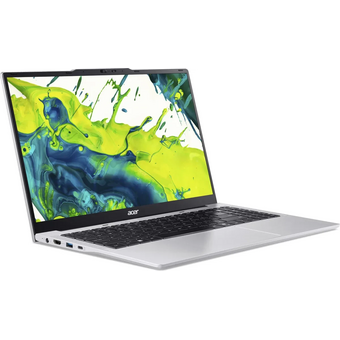  Ноутбук Acer Aspire Lite AL15-73P-76SN (NX.X58CD.002) Core 7 240H 16Gb SSD512Gb Intel Graphics 15.6" IPS FHD (1920x1080) без ОС silver WiFi BT Cam 
