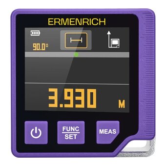  Уровень Ermenrich Verk LQ60 86260 цифровой с лазерной рулеткой 3 в1 