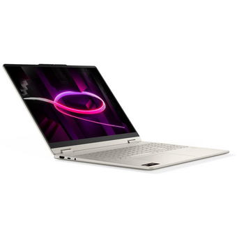  Ноутбук Lenovo Yoga 7 16AGP11 (83TF003NRK-Win11H) Ryzen AI 5 435 16Gb SSD512Gb AMD Radeon 840M 16" OLED Touch WUXGA (1920x1200) beige WiFi BT Cam 