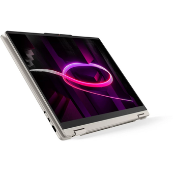  Ноутбук Lenovo Yoga 7 16AGP11 (83TF003NRK-Win11H) Ryzen AI 5 435 16Gb SSD512Gb AMD Radeon 840M 16" OLED Touch WUXGA (1920x1200) beige WiFi BT Cam 