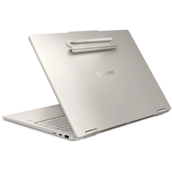  Ноутбук Lenovo Yoga 7 16AGP11 (83TF003NRK-Win11H) Ryzen AI 5 435 16Gb SSD512Gb AMD Radeon 840M 16" OLED Touch WUXGA (1920x1200) beige WiFi BT Cam 