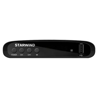  Ресивер DVB-T2 Starwind CT-100 черный 