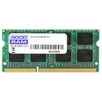  ОЗУ GoodRam GR1600S364L11/2G SO-DIMM 2GB DDR3-1333 PC3-10600 CL11, 1.35V, retail 