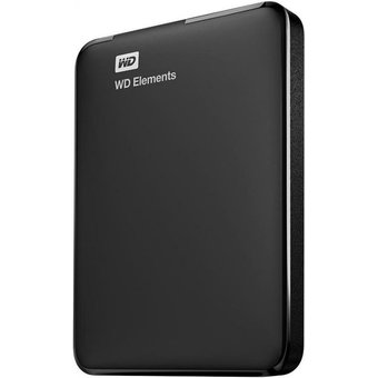  Внешний HDD Western Digital WDBMTM0010BBK-EEUE 2.5" 1.0TB USB3.0 WD Elements Portable, чёрный 