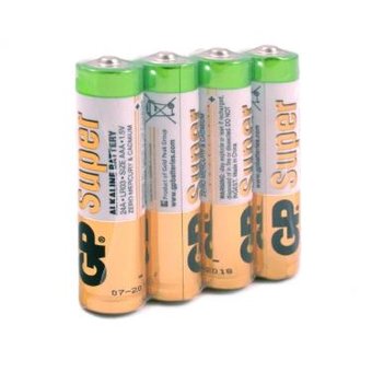  Батарейка GP Super Alkaline 24A LR03 (4шт) 