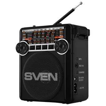  Радиоприемник SVEN SRP-355, черный 