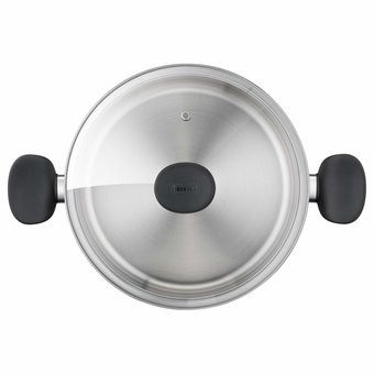 Кастрюля Tefal Primary E3084474 3л. 20см (с крышкой) стальной (2100120957) 