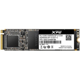  SSD Adata ASX6000LNP-512GT-C PCI-E x4 512Gb XPG SX6000 Lite M.2 2280 