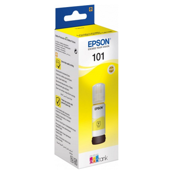  Картридж струйный Epson L101 C13T03V44A желтый (70мл) для Epson L4150/L4160/L6160/L6170/L6190 